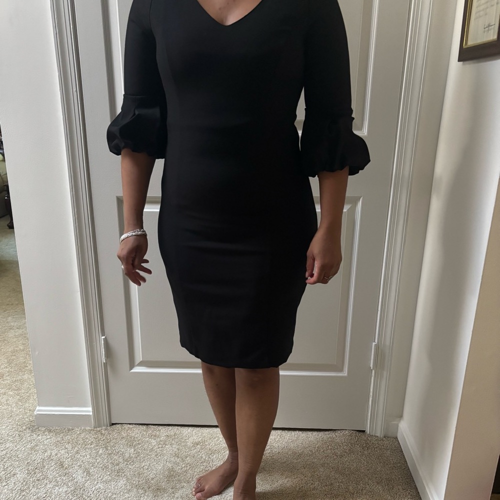 White House Black Market  Black Dress 👗 Circa Joan from Mad Men - Never Worn